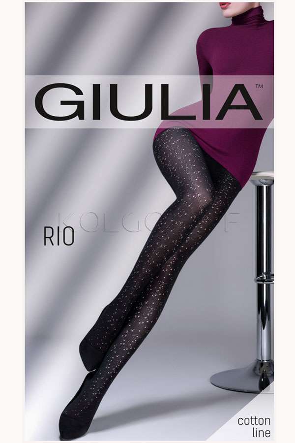 Колготки жіночі з візерунком GIULIA Rio 150 model 1